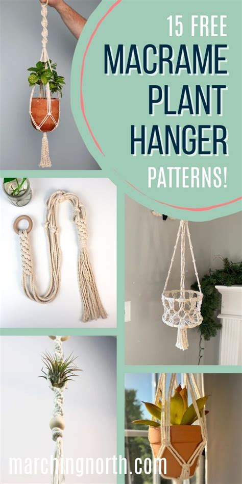 19 Free Step By Step Macrame Plant Hanger Patterns With Tutorials
