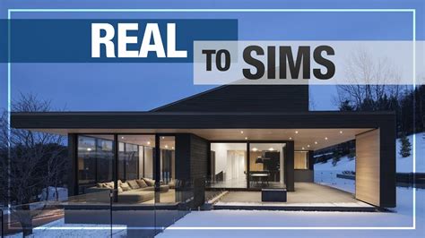 Sims 4 cc houses and lots: Modern House Sims 4 No Cc - Modern House
