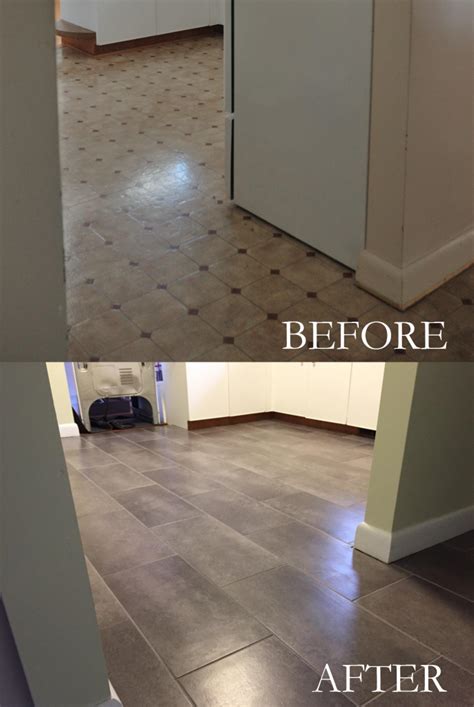 We tried to consider all the trends and styles. Installing Peel and Stick Vinyl Tile (for Realists) | Peel and stick floor, Flooring, Home diy