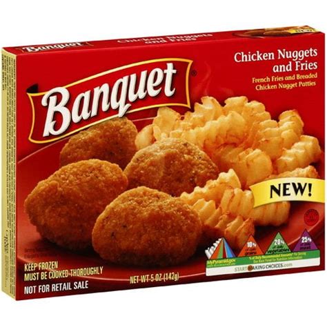 Banquet Chicken Nuggets And Fries Meal 5 Oz