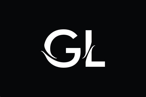 Gl Monogram Logo Design By Vectorseller