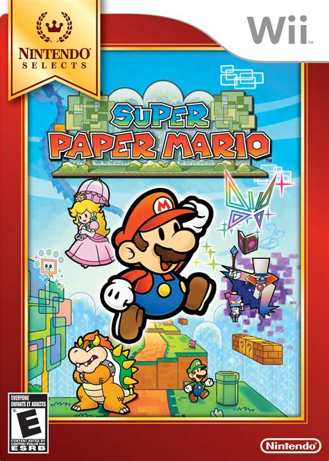 Super Paper Mario Cover Art Rpgfan