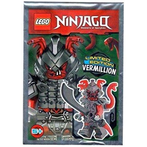 Lego Ninjago Vermillion Warrior Minifigure Foil Pack Set 891726 Bagged