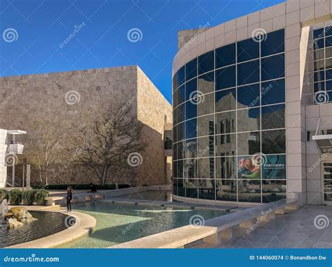 The Getty Center Museum In Los Angeles California Usa Editorial Stock