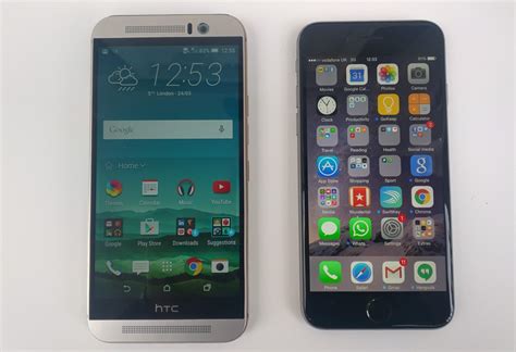 Iphone 6 Vs One M9 Review Htc Bungles Apple Hunt