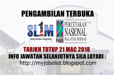 Its combination with 1malaysia reflects the modern and simple image based on the concept of 1malaysia. Skim Latihan 1Malaysia (SL1M) di Percetakan Nasional ...