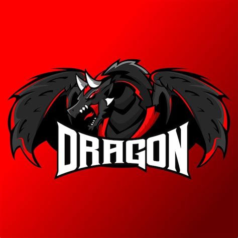Premium Vector Dragon Mascot Logo Vector Illustration