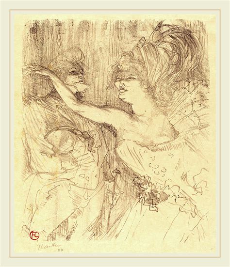 Henri De Toulouse Lautrec French 1864 1901 29 Drawing By Litz