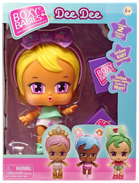 Boxy Girls Boxy Babies Dee Dee Doll Jay At Play Toywiz