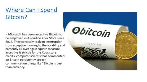 Where Can I Spend Bitcoin Bitcoin Spending I Can