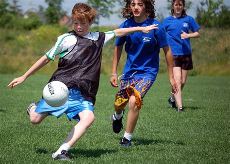 Filechildren Playing Gaelic Football Ajax Ontario Wikimedia Commons