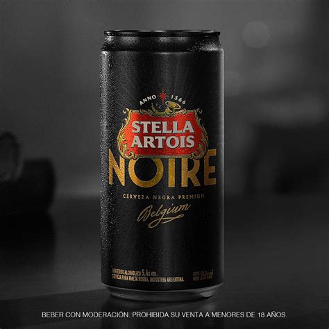 Stella Artois Presenta Su Nueva Lata Noire 269cc Mundo Cerveza