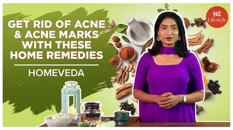 How To Get Rid Of Acne And Acne Marks Acne Treatment Homeveda Ht