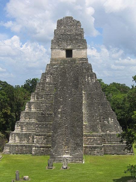 El Templo Maya Del Gran Jaguar En Tikal Nueva Acrópolis