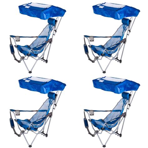 Kelsyus Backpack Beach Portable Camping Folding Lawn Chair With Canopy