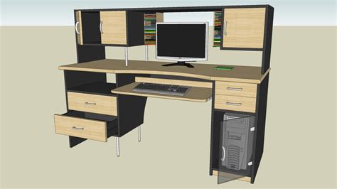 Pc Desk 3d Warehouse