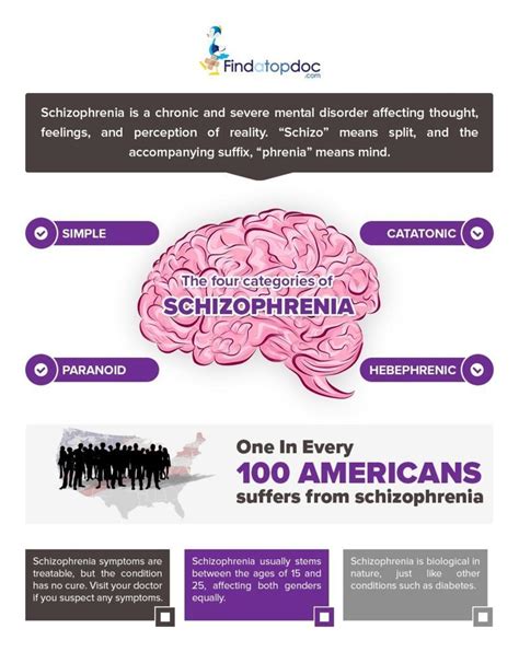 What Is Schizophrenia Facts About Schizophrenia Infographic