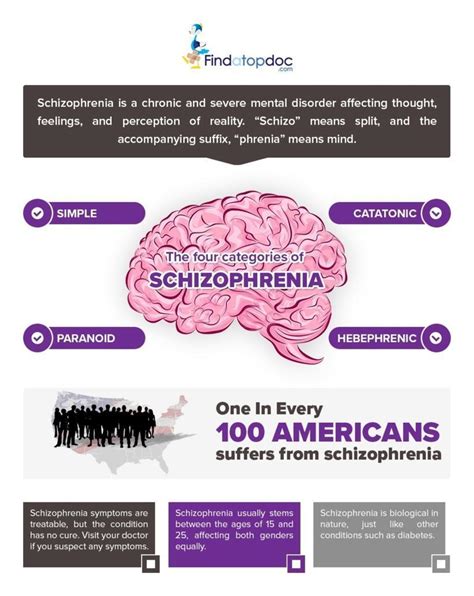 what is schizophrenia facts about schizophrenia [infographic]