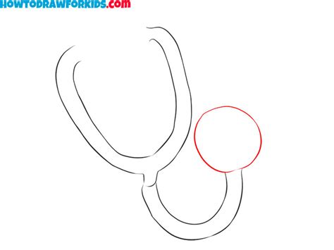 How To Draw A Stethoscope Easy Drawing Tutorial For Kids