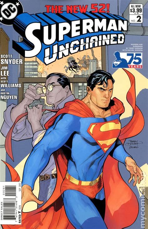 Dc Comics Superman Unchained 3 Grummett Superboy Variant Cover Jim Lee