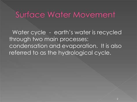 Ppt Surface Water Powerpoint Presentation Free Download Id2014482