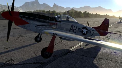 Red Tails Skin For P51 109 F4 G2 G6 Me262 Paint Schemes And