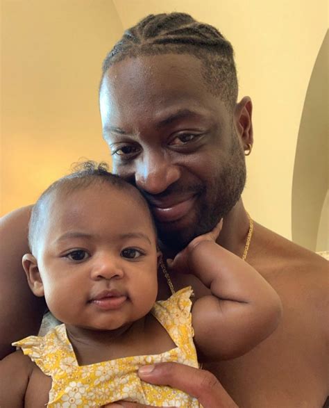 Were Obsessed With Dwyane Wade And Baby Kaavias Cutest Twinning