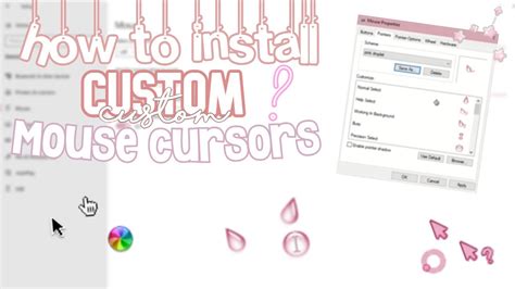 How To Install Custom Mouse Cursors Easy And Fast Tutorial Youtube
