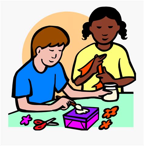 Child Group Project School Clipart Make Clipart Free