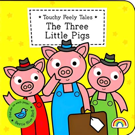 Touchy Feely Tales The Three Little Pigs Bookxcess