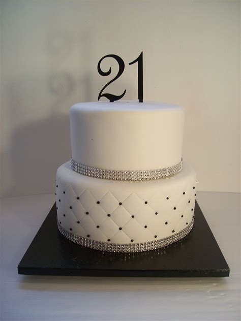 Quilted 21st Cake 399 • Temptation Cakes Temptation Cakes