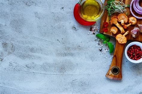 Cooking Ingredients Background Stock Image Image Of Background