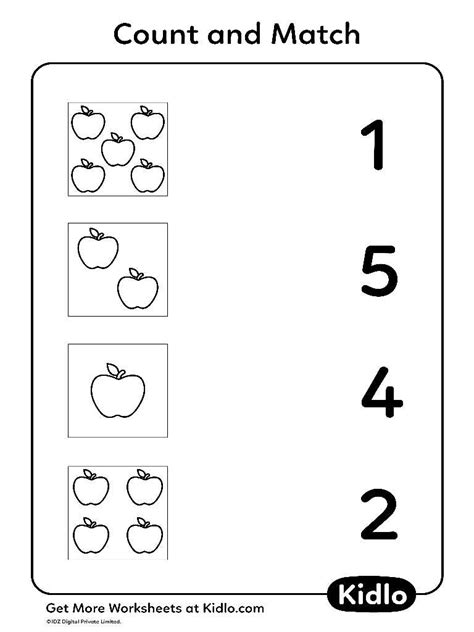 Fruits Worksheet 90 Counting Summer Fruits Worksheet