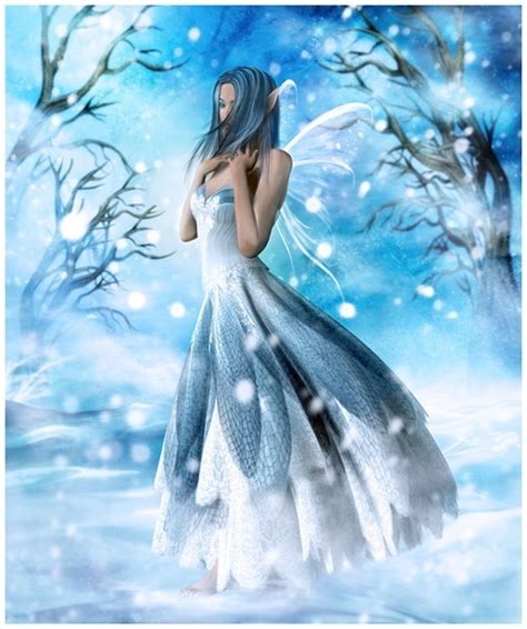 Snow Fairy Daydreaming Fan Art 17694995 Fanpop