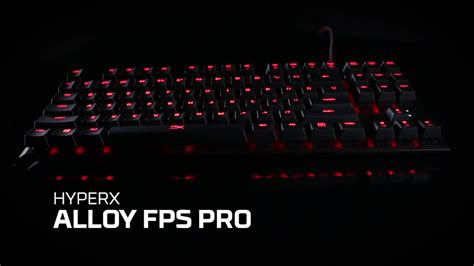 Best Buy Hyperx Alloy Fps Pro Wired Tkl Mechanical Gaming Usb Keyboard