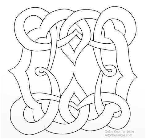 Celtic Knotwork Celtic Symbols Celtic Art Celtic Knots Stencil