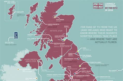 The Great British Television Map A Visual Guide To Where Your