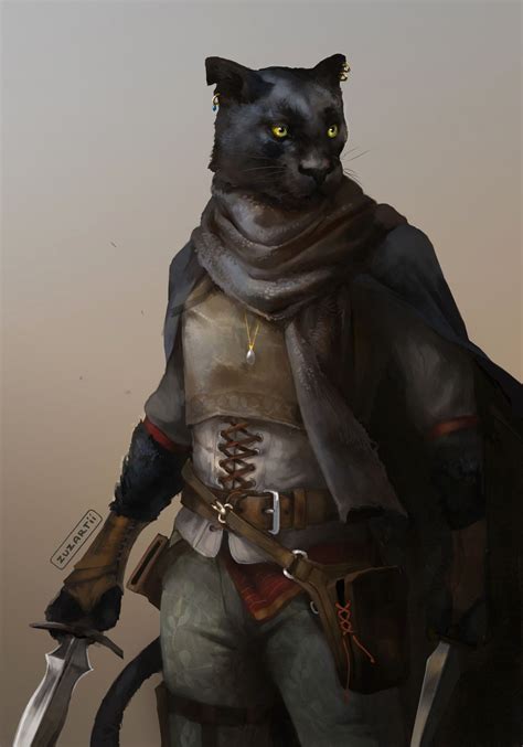4 4 And Last From The Paintings Heres Our S O F T Tabaxi Rogue