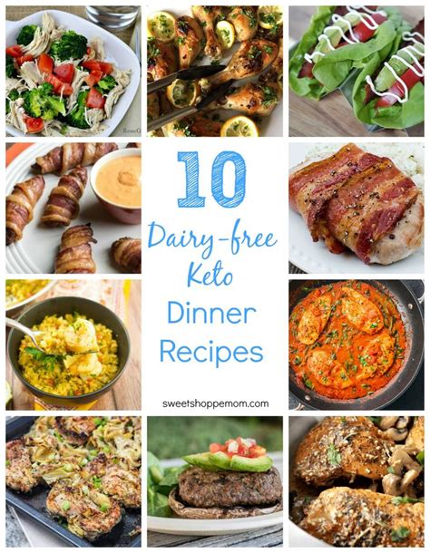10 Dairy Free Keto Dinner Recipes Keto Recipes Dinner Keto Recipes