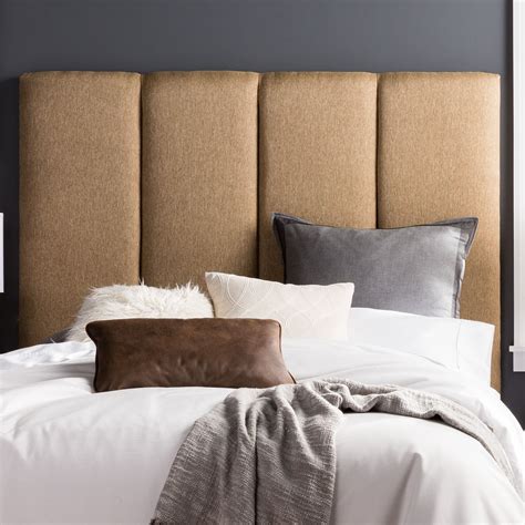 lytle upholstered panel headboard rustic master bedroom luxurious bedrooms bedroom design