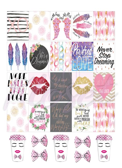 Inspirational Quotes Printable Stickers 2 By Mysticemma On Deviantart
