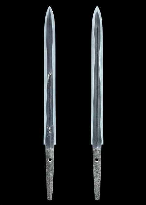 A Rare Japanese Double Edged Straight Sword Ken Kamakura Period