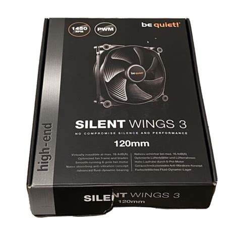 Be Quiet Silent Wings 3 120mm Pwm Bl066 Cooling Fan For Sale Online Ebay