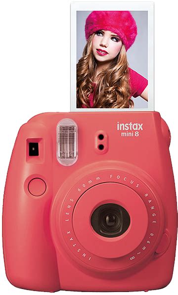 Polaroid Camera Fuji Film Instax Mini 8 Instant Camera Raspberry Hd