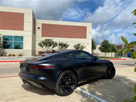Xpel San Antonio Blog Jaguar F Type Stealth Matte Paint Wrap