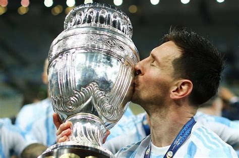 Lionel Messi Wins First Trophy With Argentina After 1 0 Victory Over