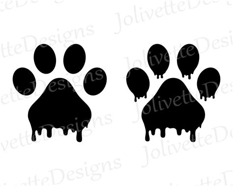 Paw Print Paint Ubicaciondepersonascdmxgobmx