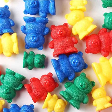 Plastic Color Sorting Counting Bears Toys For Children Buy Product On