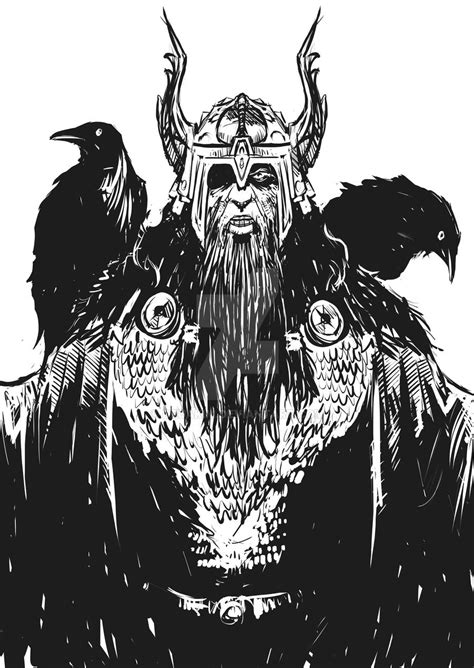 Odin All Father By Druakim On Deviantart