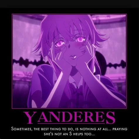 Yandere Memes Tumblr Anime Motivational Posters Yandere Yandere Anime